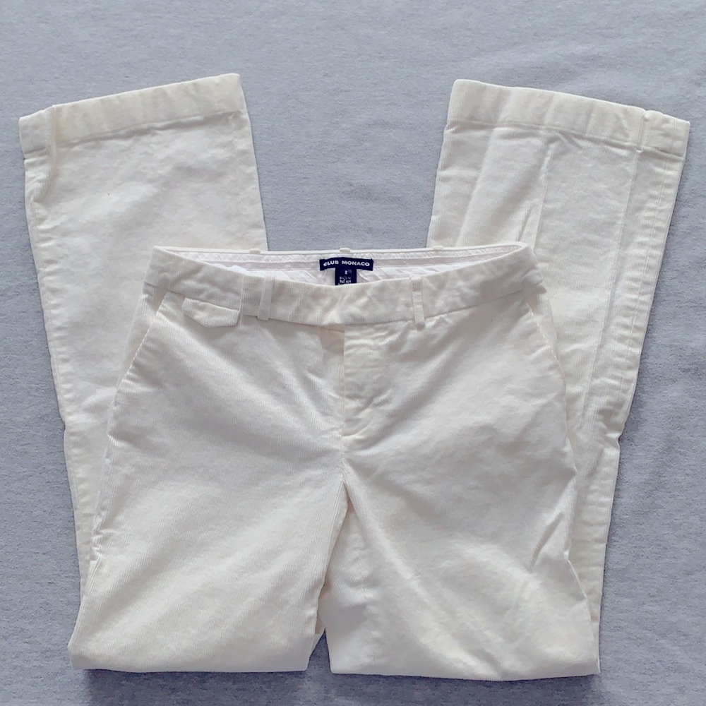 Vintage Club Monaco Straight Leg Cords Size 2